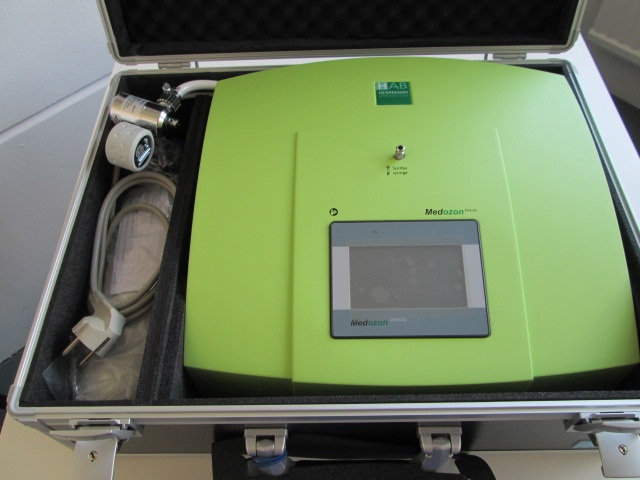 Ozon apparatuur nieuw in koffer open 1